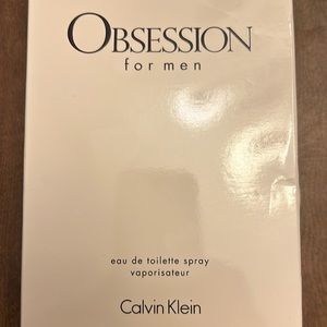 Obsession for men. Brand new. Calvin Klein.